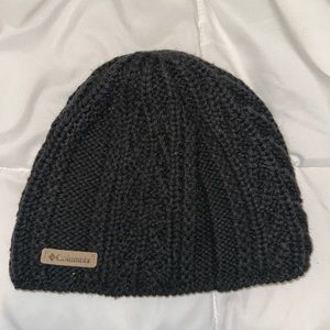 black beanie